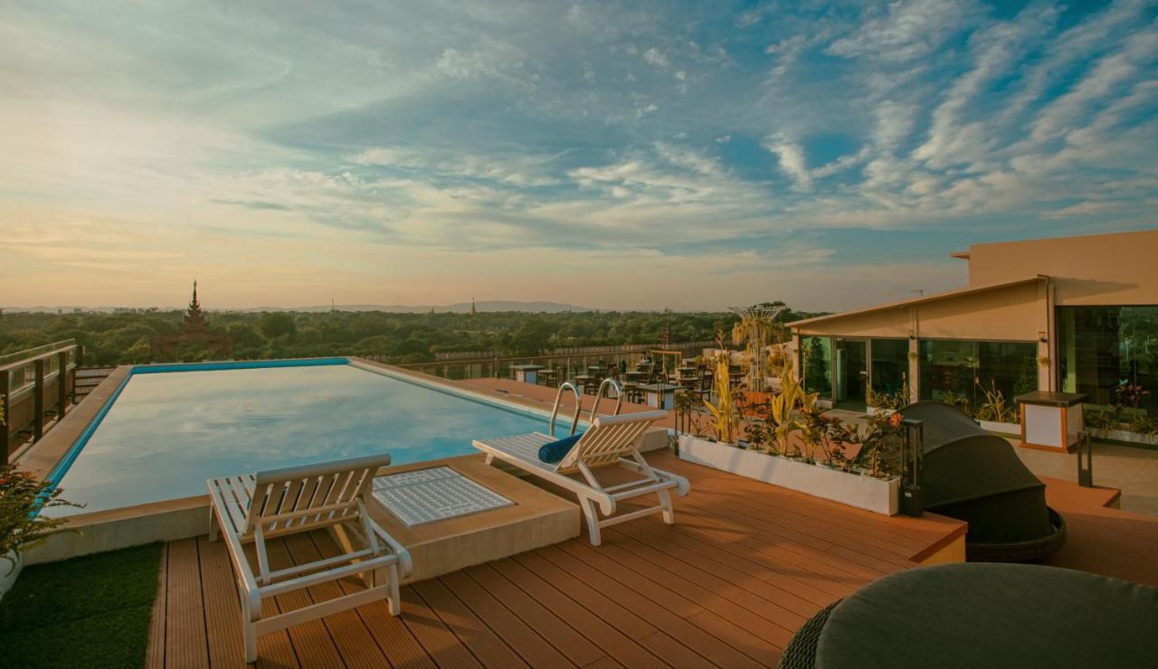 Sunset Palace View Suites Mandalay Exterior foto